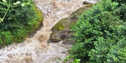 Giresun’da anne ile 2 kızı ile sel sularına kapıldı