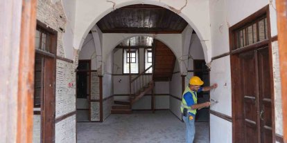 Tarihi Kocabaş Konağı restore ediliyor