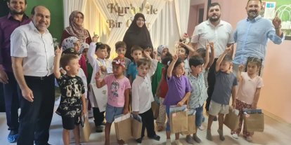 Söke’de minik öğrencilerin hatim sevinci