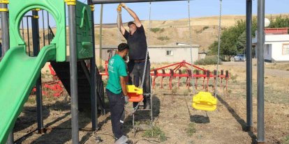 Kırsal mahallelere çocuk oyun grupları kuruluyor