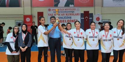 Yaz Kur’an Kursları dolu dolu tamamlandı