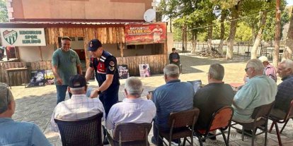 Bayburt’ta vatandaşlara aile içi şiddet ve uyuşturucuyla mücadele eğitimi