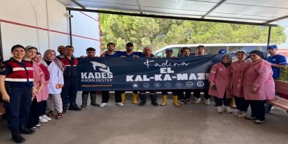 Jandarmadan vatandaşlara KADES bilgilendirmesi
