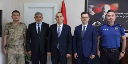 Vali Taşolar’dan Karakoyunlu kaymakamı Kayaş’a hayırlı olsun ziyareti