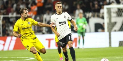 Leandro Trossard ilk kez Beşiktaş formasını giydi
