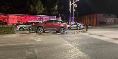 Çorum’da otomobil ile motosiklet çarpıştı: 1 yaralı