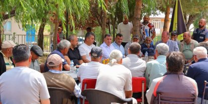 Vali Eldivan Akşar köyünde vatandaşlarla buluştu