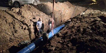 HATSU’dan Payas ana içme suyu hattına hızlı çözüm