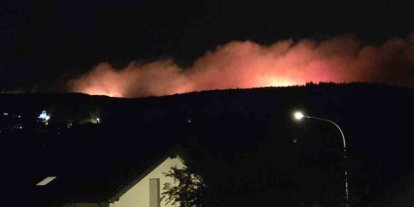 Almanya’da orman yangını: Bin 800 kişiye tahliye emri