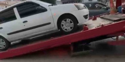 Samsun’da korsan taksi denetimi: 2 araca 200 bin lira ceza