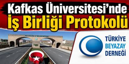 Kafkas Üniversitesi’nde İş Birliği Protokolü