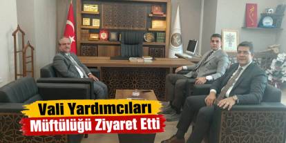 Kars Vali Yardımcılarından Müftü Yıldız’a Ziyaret