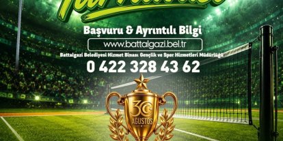 Battalgazi’de ayak tenisi turnuvası