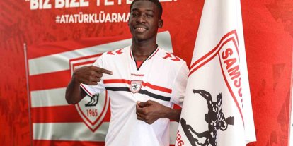 Samsunspor, 18’lik Çadlı futbolcu Daniel ile 5 yıllık sözleşme imzaladı