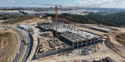 Çayırova’da 200 yataklı devlet hastanesinin inşaatı sürüyor