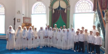 Burhaniye’de Yaz Kur’an Kursunda hatim töreni yapıldı