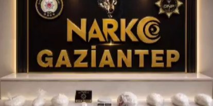Gaziantep’te 7 kilo uyuşturucu ele geçirildi: 2 gözaltı
