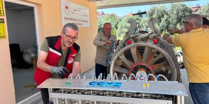Sarıgöl’de ilaçlama makineleri için test istasyonu kuruldu