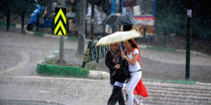 Meteoroloji’den 4 il için kuvvetli yağış uyarısı