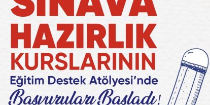 Didim Belediyesi’nden öğrencilere sınava hazırlık desteği