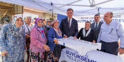 İzmir Büyükşehir Belediyesi’nden üreticiye kerevet desteği
