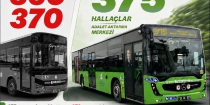 Denizli’de 360 ve 370 numaralı otobüsler iptal edildi, yeni 375 hattı başlıyor