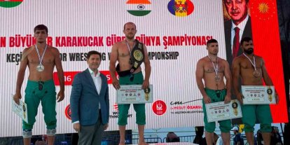 Büyükşehir Belediyesporlu Fazlı Eryılmaz dünya şampiyonu