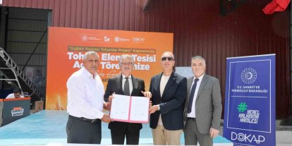 Vezirköprü Tohum Eleme Tesisi hizmete açıldı