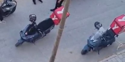 Korsan sipariş kuryeleri kapıya dizdi, kuryeler isyan etti