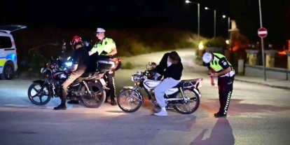 Edirne’de gece trafik uygulaması