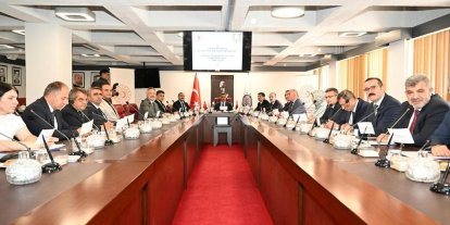 Başkan Özakalın, Sanayi ve Teknoloji İş Birliği Kurulu (SANTEK) toplantısına katıldı