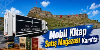Türk Tarih Kurumu Mobil Kitap Satış Mağazası Gazi Kars’ta