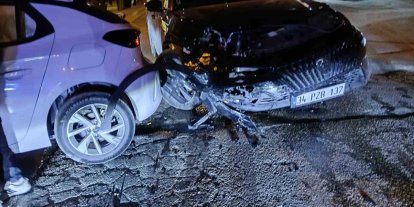 Kazaya karışan 1,62 promil alkollü sürücünün ehliyetine el konuldu