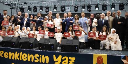 Gaziantep’te TÜGVA Yaz Okulu’nda renkli kapanış