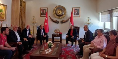 Engelli derneklerinden Endonezya Büyükelçiliği’nde iş birliği görüşmesi