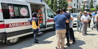 Minibüs ile motosiklet çarpıştı: 2 Yaralı