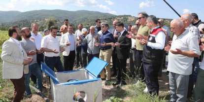 Esençay’da 305 hektarlık arazi suya kavuştu