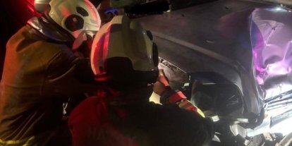 Arsuz’da trafik kazası: 2 yaralı