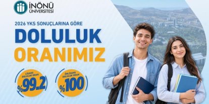 İnönü Üniversitesi YKS 2026’da doluluk oranıyla dikkat çekiyor