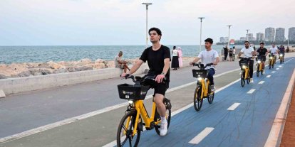 Mersin’de elektrikli bisiklet kullanımı 150 bini aştı
