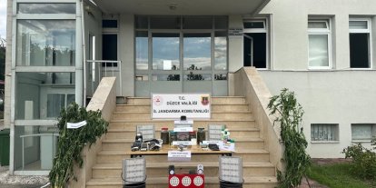 Düzce’de jandarmadan uyuşturucu operasyonu
