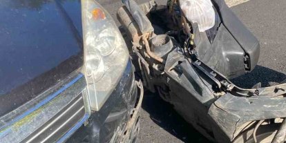Karadeniz Ereğli’de yasak dönüş kazaya neden oldu; motosiklet sürücüsü yaralandı