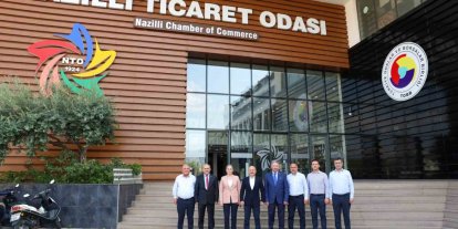 Vali Varol Nazilli Ticaret Odası’na iade-i ziyarette bulundu