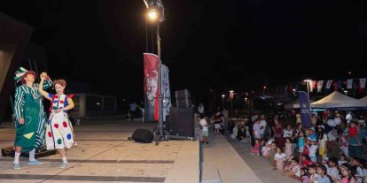 Büyükşehir’den miniklere ’İki bavul dolusu’ eğlence