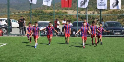 HBB, Antakya’da yeni halı sahayı hizmete açtı