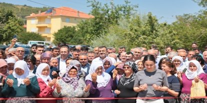 Dört ilçeyi birbirine bağlayan yol yıllar sonra asfalta kavuştu