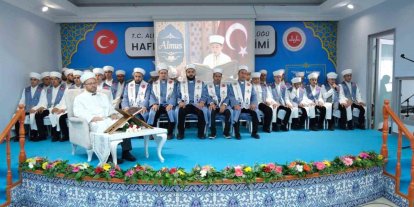 Almus’ta 41 hafız icazet belgelerini aldı