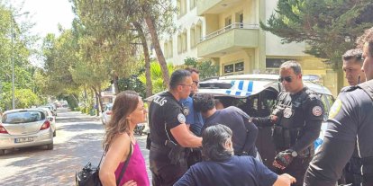 Menteşe’de polise mukavemet gösteren motokurye gözaltına alındı