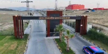 Çine OSB’de 24 saat drone destekli devriye
