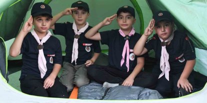 Yozgat’ta izcilerden teknolojiye 3 günlük mola